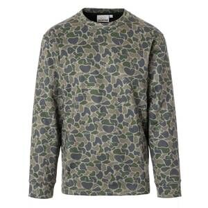 NEW FIELDSTONE men's backwoods mid-layer fleece top in green